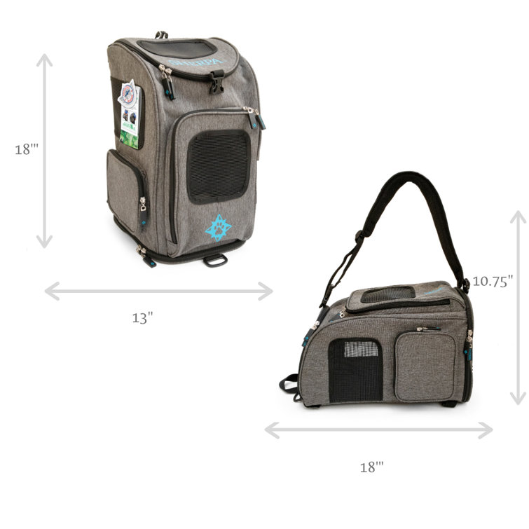 Medium dog store carrier backpack